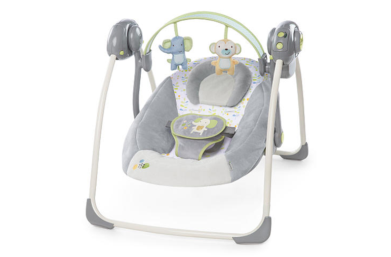 Ingenuity Soothe 'n Delight Portable Swing - Buzzy Bloom