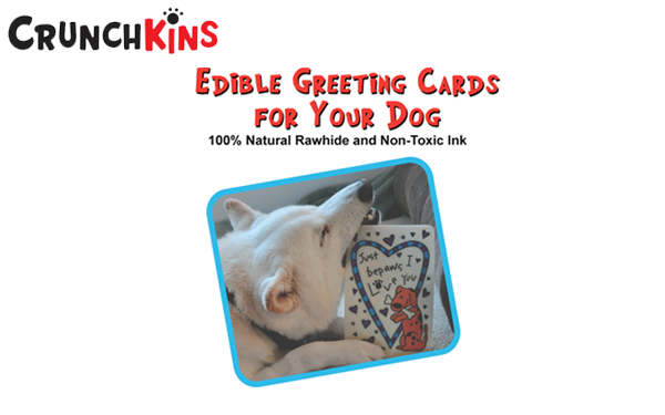 Crunchkins- Edible Greeting Cards for Pets
