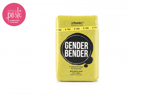 Perfectly Posh Gender Bender Charcoal Chunk Bar