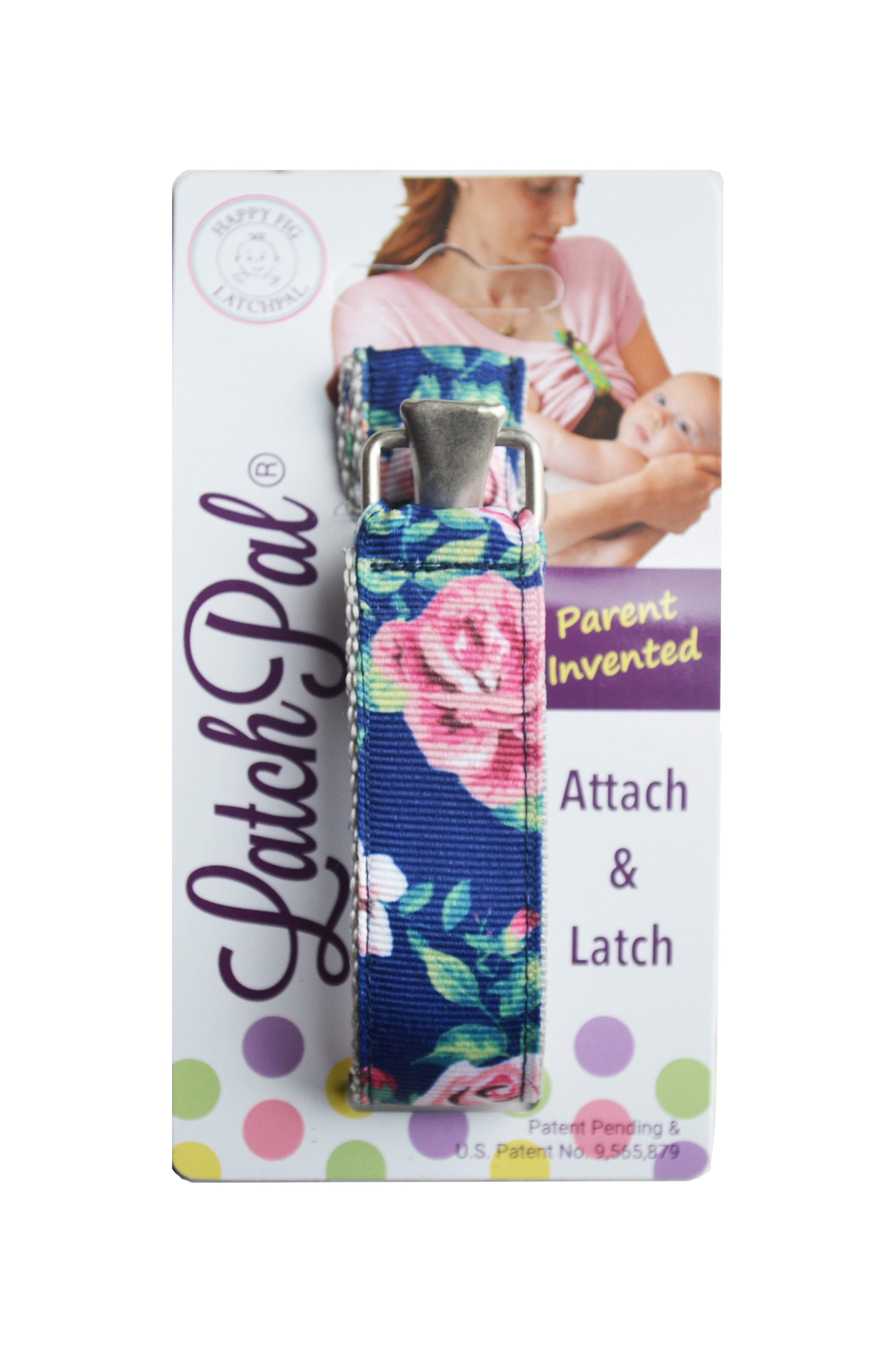 Shirt Holder Non-Slip Alternative to Nursing Tops LatchPal Hands-Free Nursing Clip for Breastfeeding- Simple Helpful with Nursing Cover and Breast Pump Quick Fastening Spring Rose Floral 